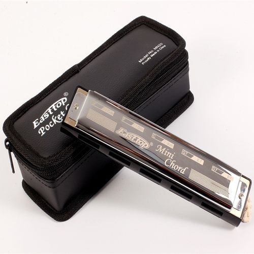 Pocket Serenade: 10-Hole Diatonic Mini Harmonica in C-Key for Beginners & Ensembles