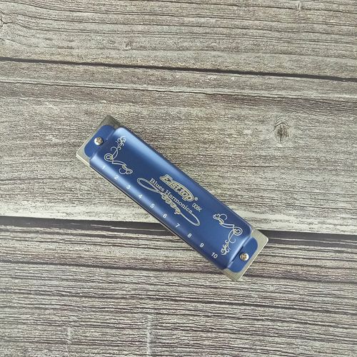 The Whisper of Blues: 10-Hole Diatonic Harmonica for Your Musical Journey