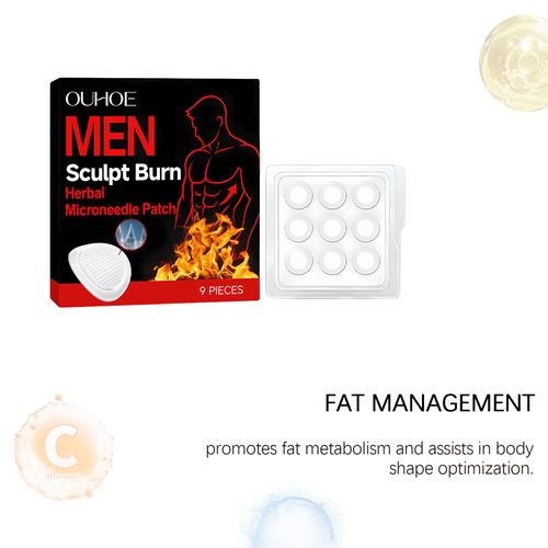 OUHOE men's body care patch daily care to relieve men's body skin discomfort topical care patch