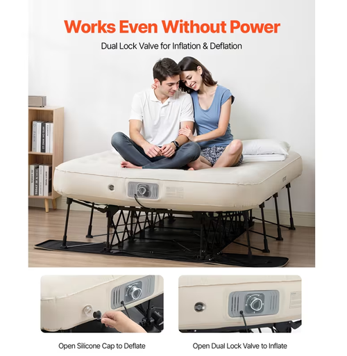 Foldable air mattress
