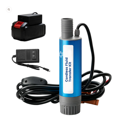 wo-in-one portable water pumping and oil extraction pump