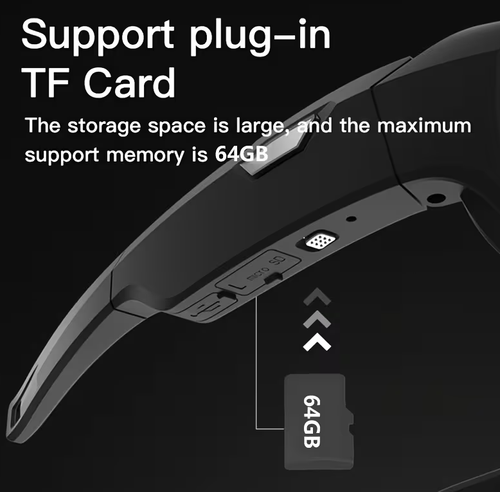 4K high-definition camera glasses