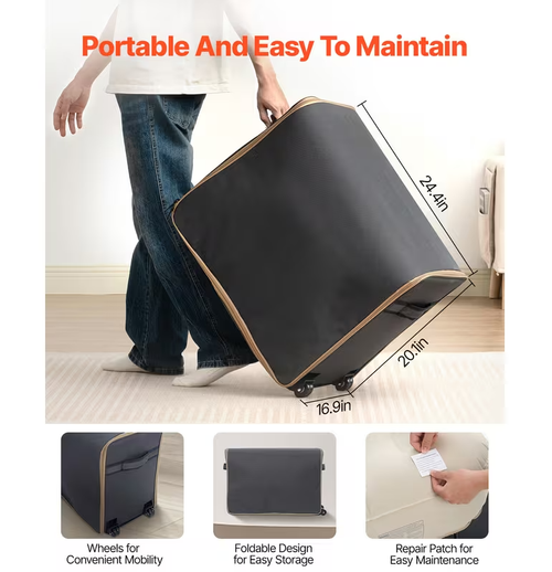 Foldable air mattress