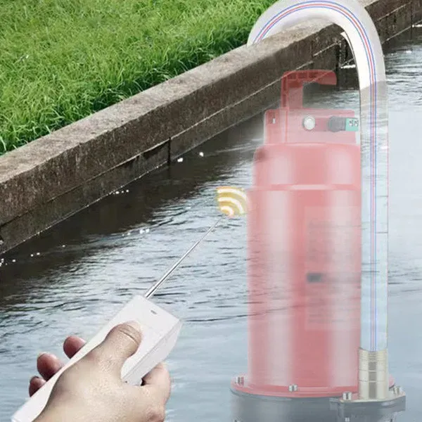 🔥Smart remote-controlled pump with water hose
