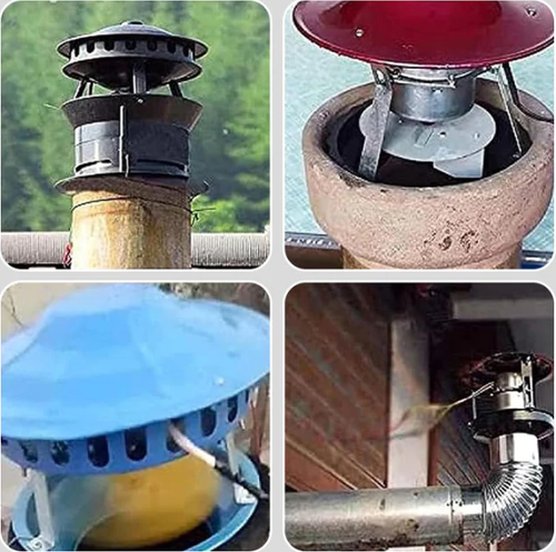 Clear Heavy Smoke & Grease! Powerful Kitchen Exhaust Fan