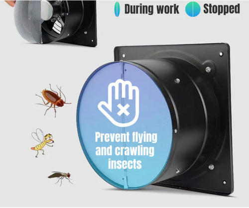 Low Noise Exhaust Ventilation Fan