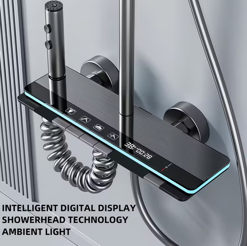 Hydropower-generated five-star luxury shower