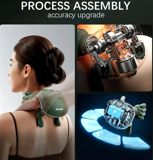 🎁3D Shiatsu Neck Massager + Heat 🔥