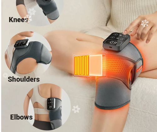 Electronic Knee Heating Massage Knee Pads