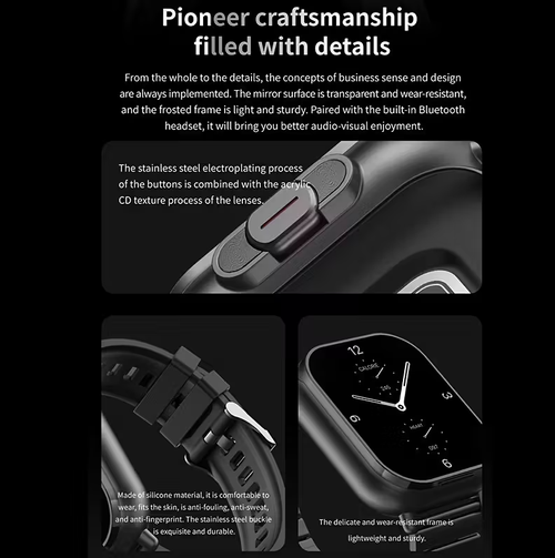 2-in-1 smartwatch with built-in true wireless earbuds