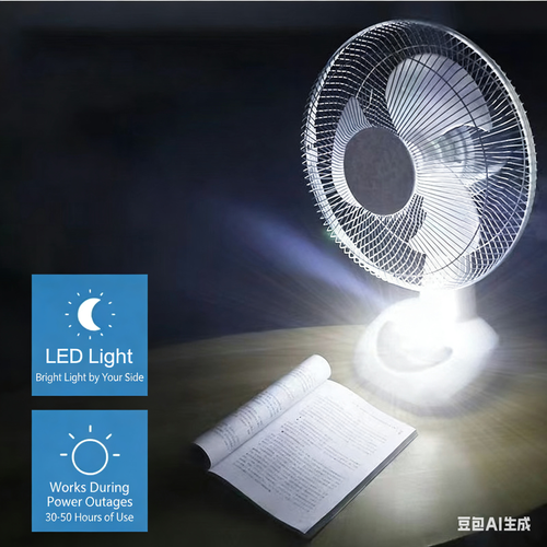 Multifunctional solar-powered fan