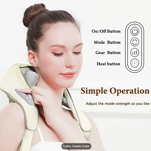 USB Rechargeable Heated Deep Tissue Massager