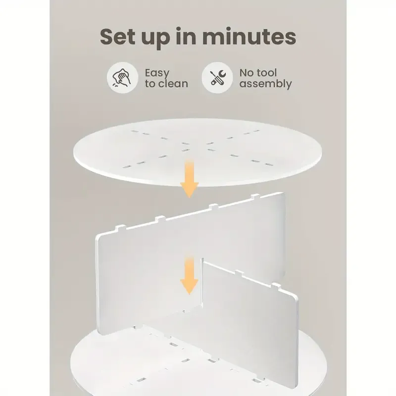 360 rotating shoe cabinet