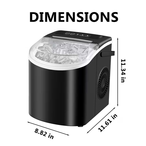 Portable mini ice maker