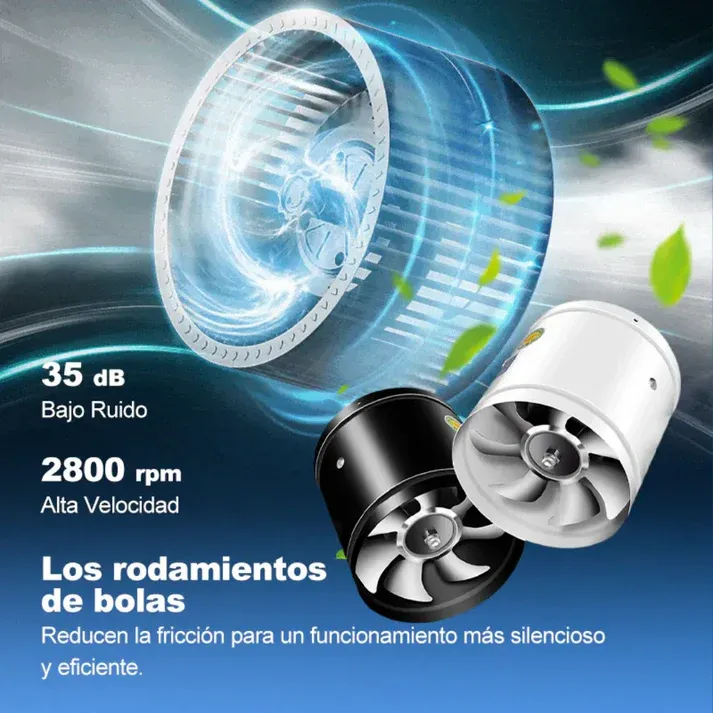 Silent air extractor