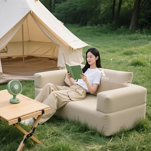 Inflatable Double Automatic Sofa