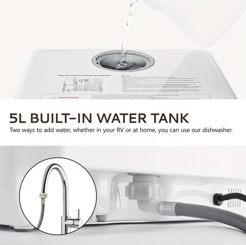 Mini portable dishwasher