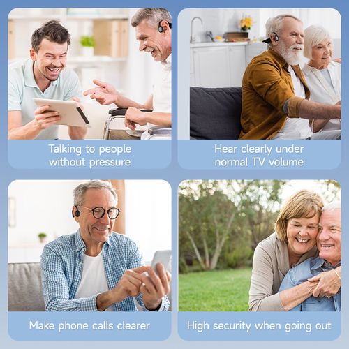 HFH-Bone conduction Bluetooth headphones hearing aids