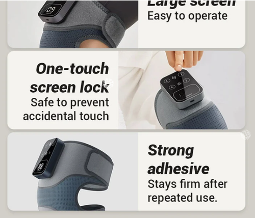 Electronic Knee Heating Massage Knee Pads