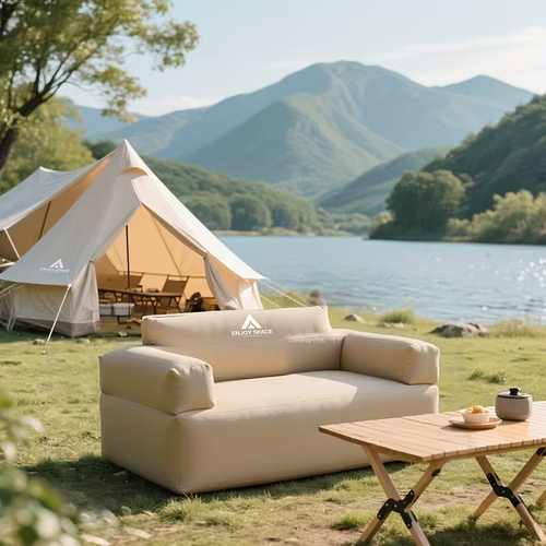 Inflatable Double Automatic Sofa