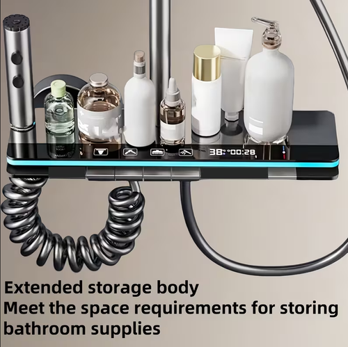 Hydropower-generated five-star luxury shower