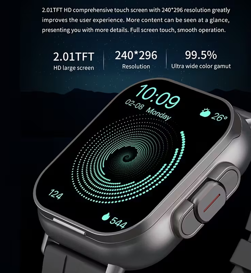 2-in-1 smartwatch with built-in true wireless earbuds