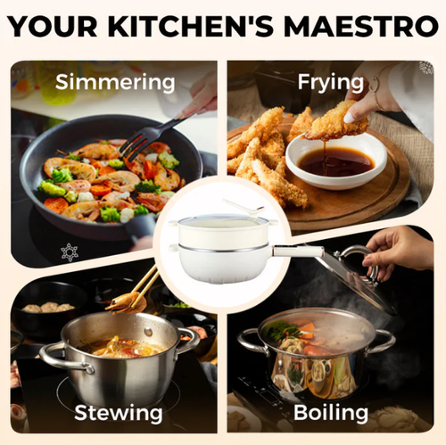 Multifunctional Smart Electric Frying Pan