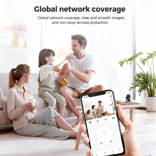 Wireless smart home surveillance cameras