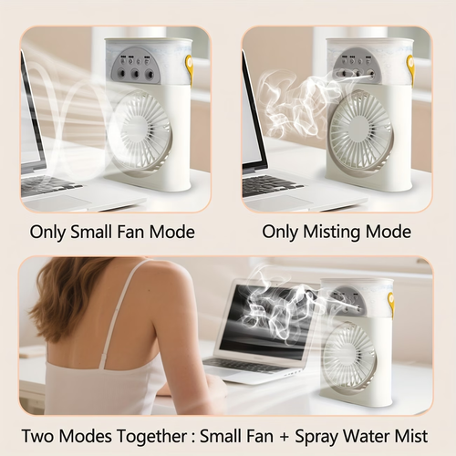 Portable air conditioner fan