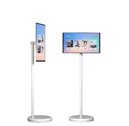 Raising stand rotating computer