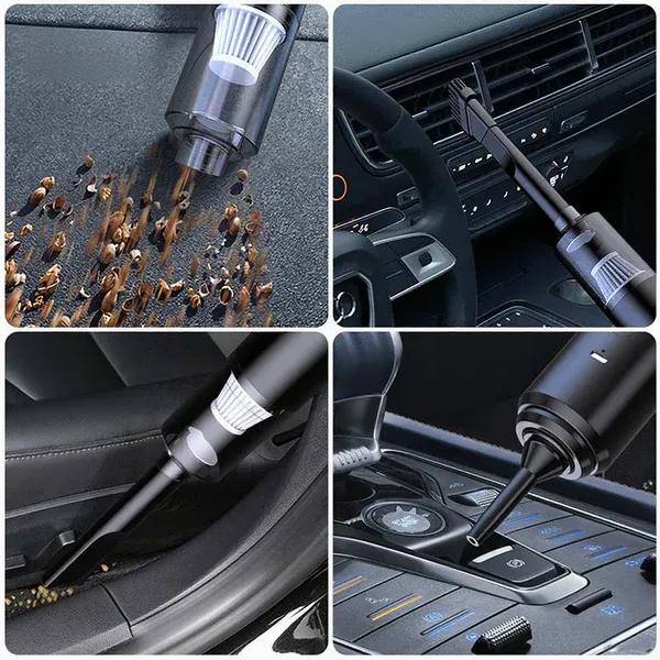 Portable car vacuum cleaner