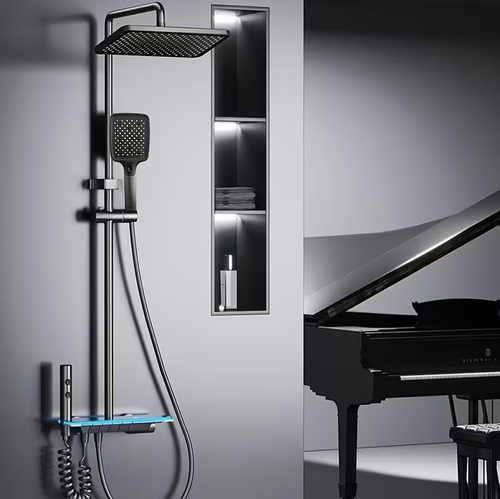 Hydropower-generated five-star luxury shower