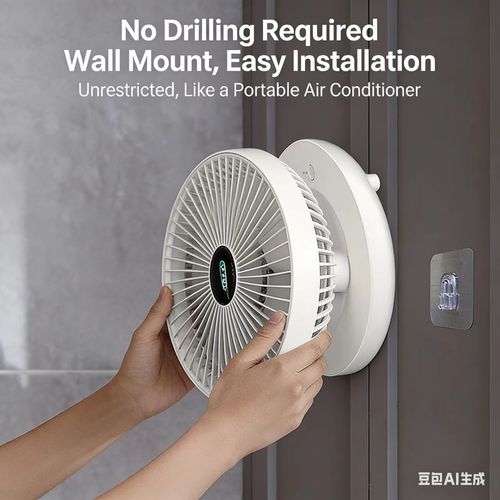 Wall-mounted fan