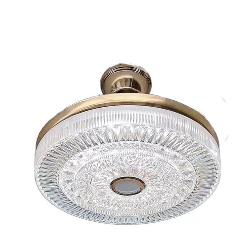 Smart voice-controlled fan light (remote control included)