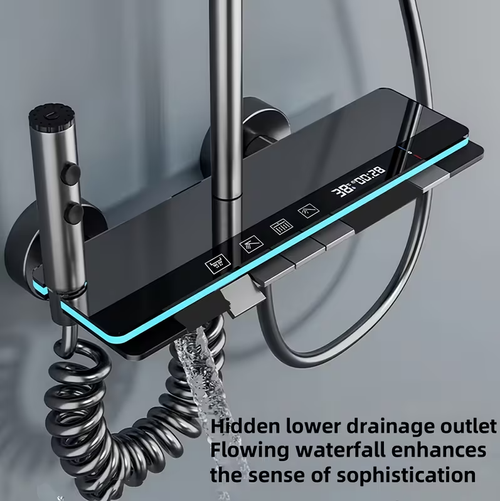 Hydropower-generated five-star luxury shower