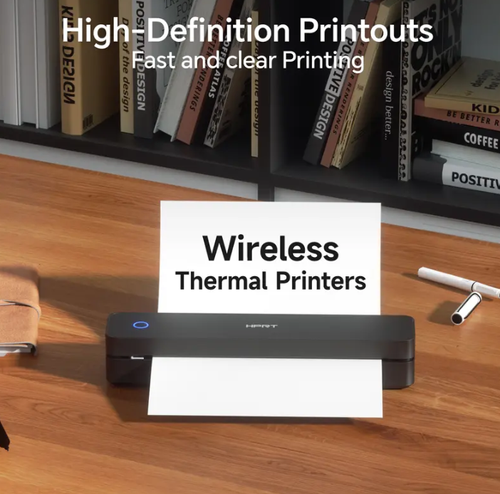 Inkless portable printer