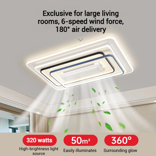 Multifunctional voice-controlled ceiling light