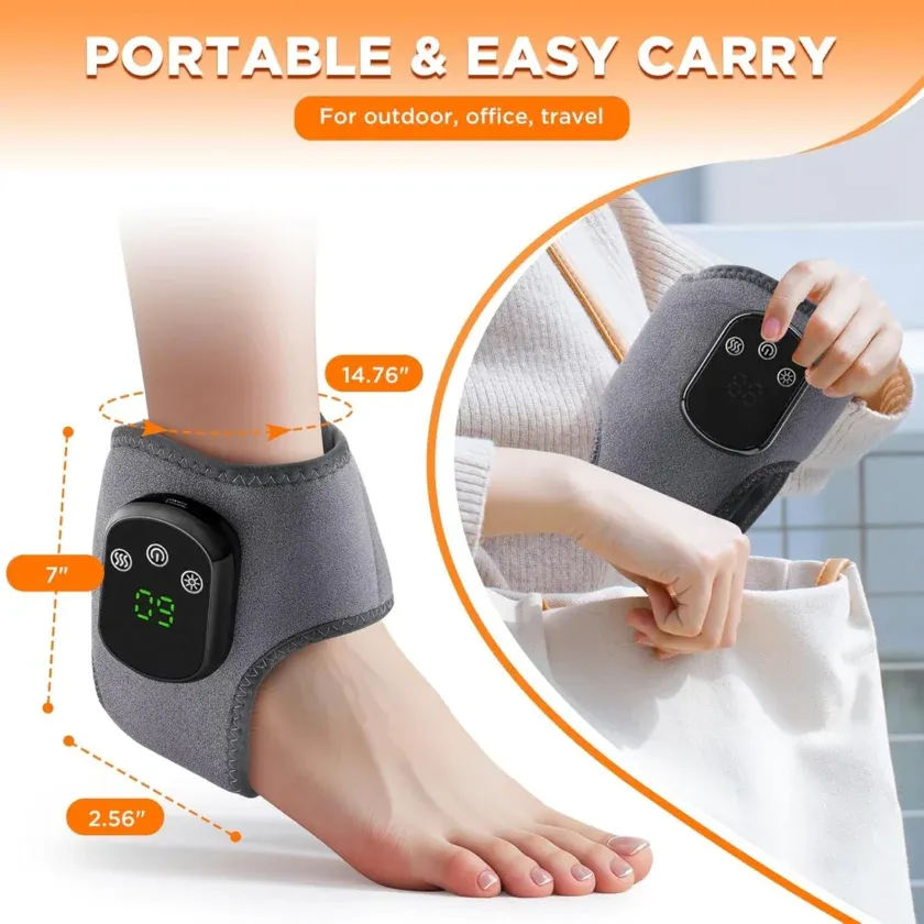 Smart ankle massager