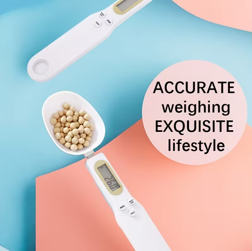 Smart digital display spoon scale