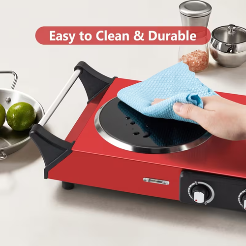 Double Burner Electric Stove