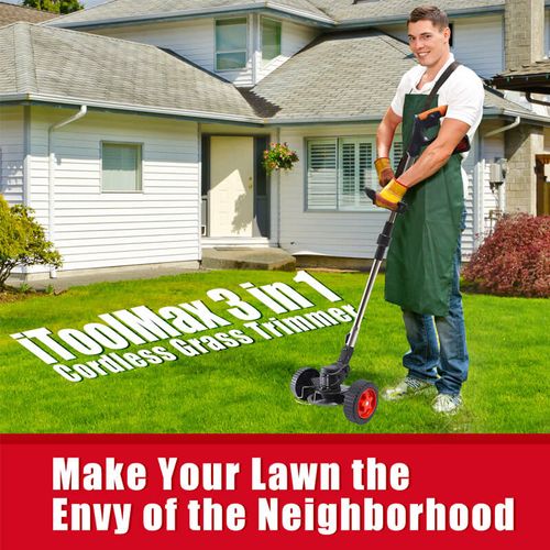 3   In   1   Cordless   Grass   Trimmer