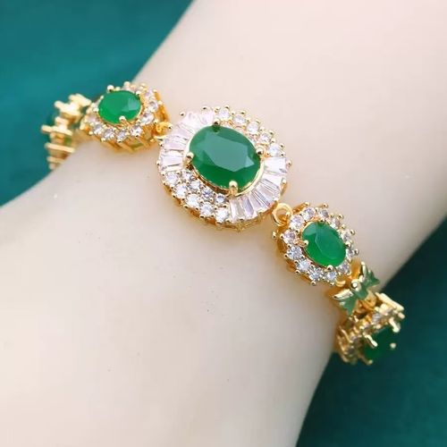 Classic Design Heavy Zirconia Bracelet - Fashionable and Dainty Hand Ring - Cross-border Bestseller Hot Selling Product