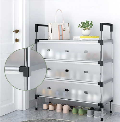 Space Saving Multi-Layer Dustproof Shoe Rack