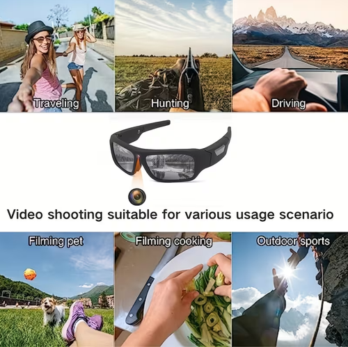 4K high-definition camera glasses