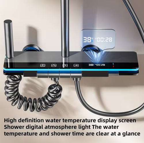 Hydropower-generated five-star luxury shower