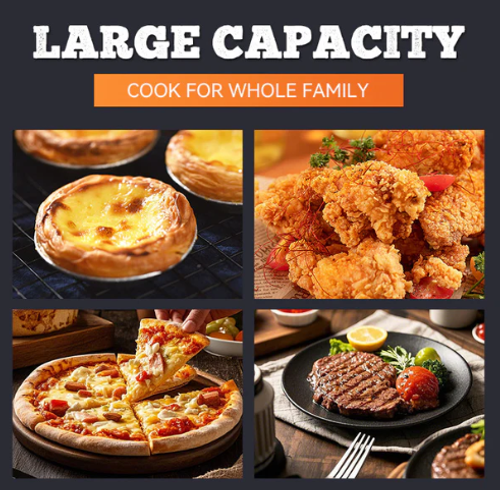 🍗Multi-function Visual Air Fryer with Touchscreen