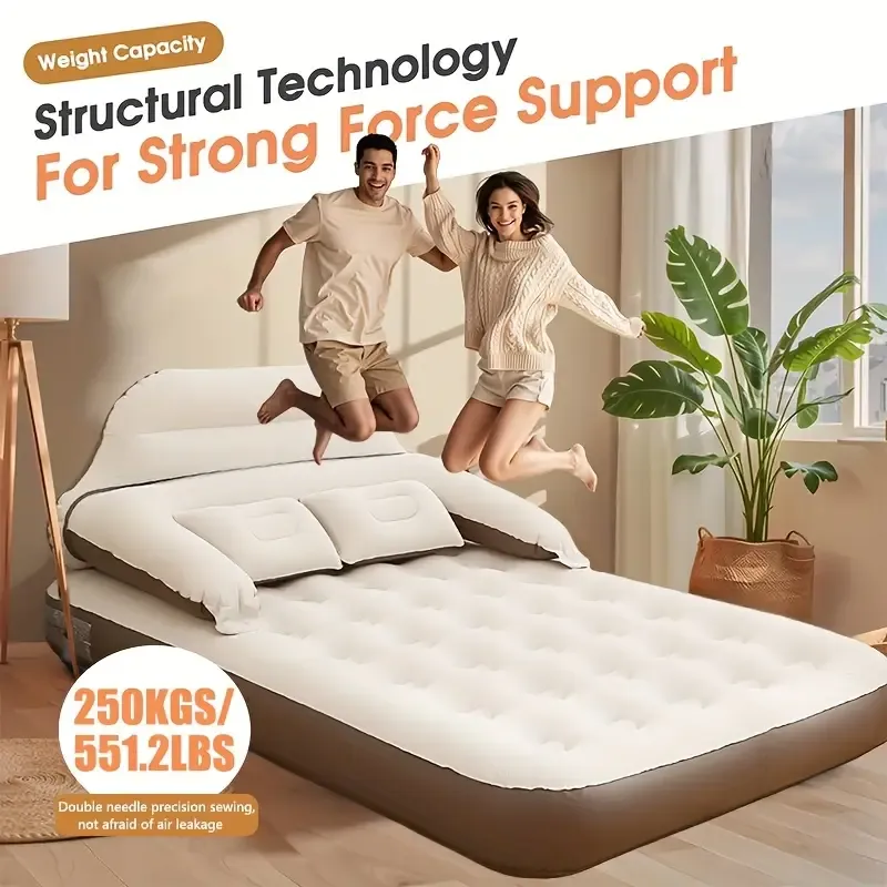 Luxurious Inflatable Air Mattress with Pump