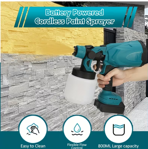 High-pressure paint spray gun