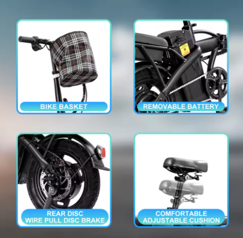 Foldable electric car