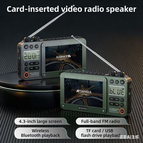 Multifunctional TV radio